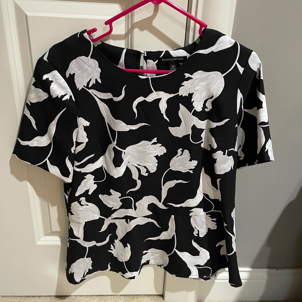 Banana Republic Peplum Blouse